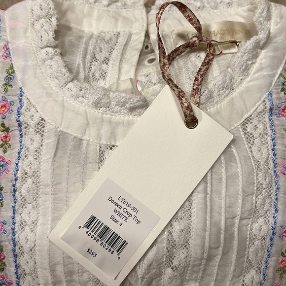 LOVESHACKFANCY Doreen Crop Top - Picture 13 of 14